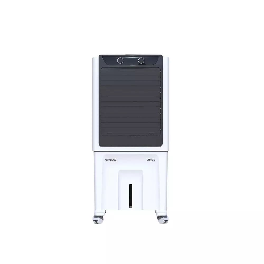 SUPERCOOL Grace Desert Air Cooler White 100 L Tank Capacity
