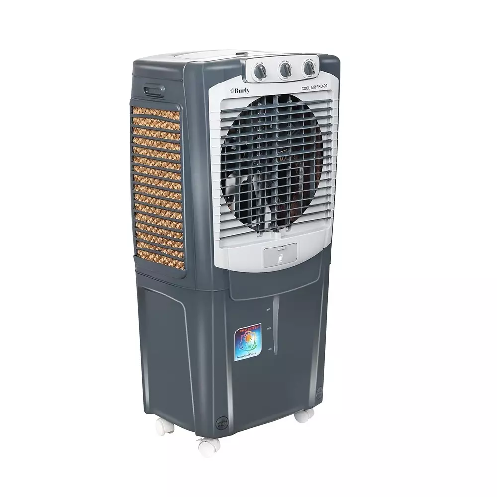 burly-coolair-pro-desert-air-cooler-90-l-capacity-grey-color