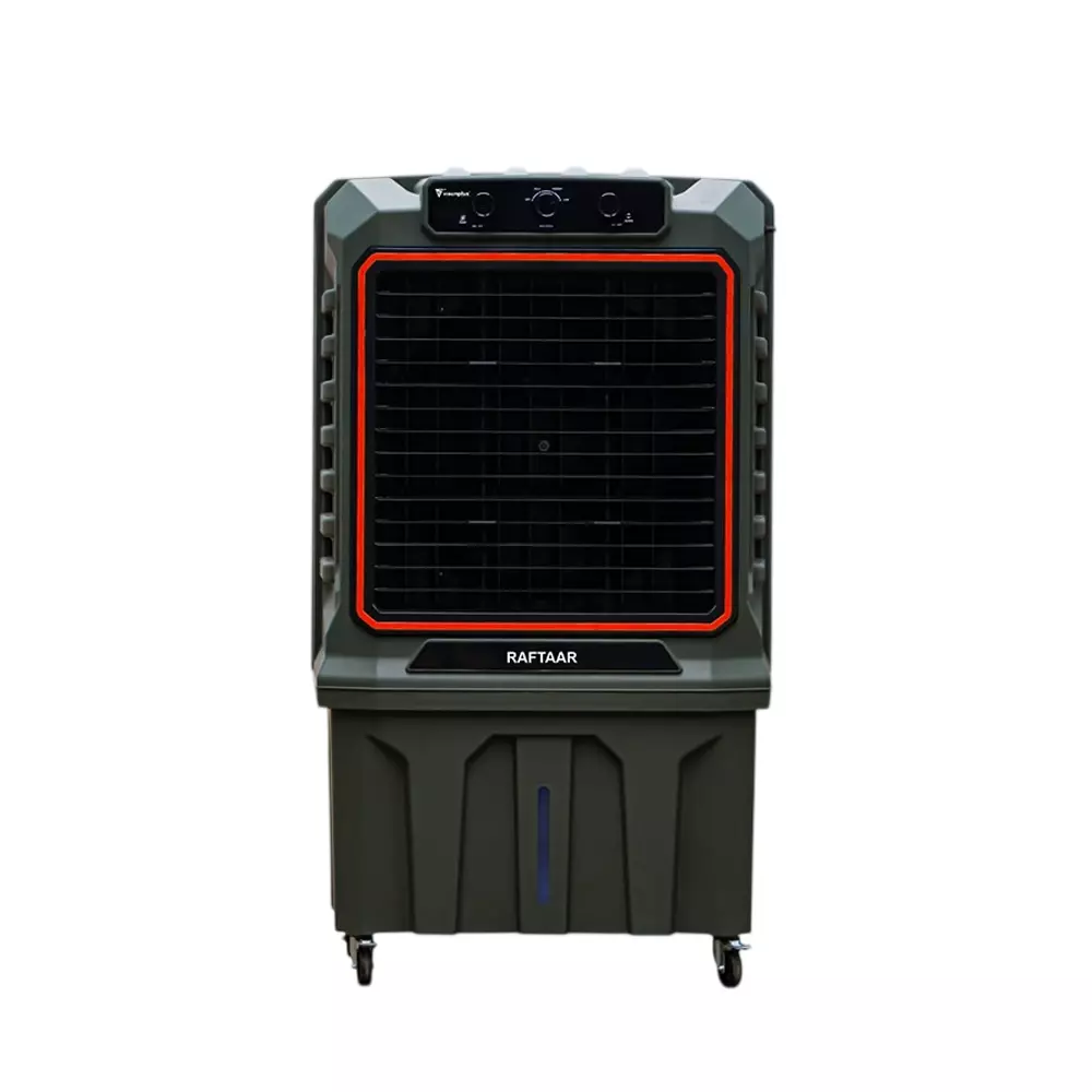 Visunplus Raftaar Air Cooler Green and Black 558.8 mm (22 inch) Fan Size and 150 L Capacity