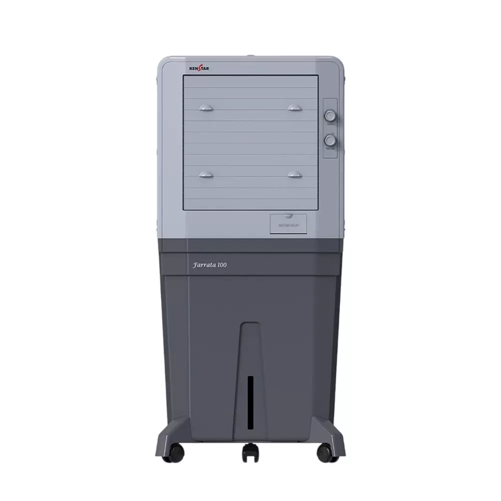 Kenstar Farrata HC 100 Desert Air Coole Light Grey & Dark Grey Color 100 L Capacity