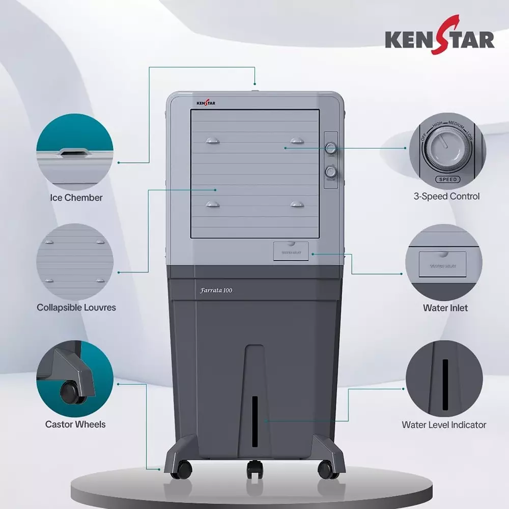 kenstar-farrata-hc-100-desert-air-coole-light-grey-dark-grey-color-100-l-capacity