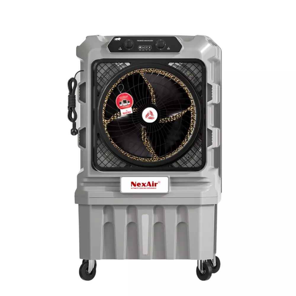 NexAir 150 L Evaporative Industrial Plastic Air Cooler 350 W Grey, STAR22150