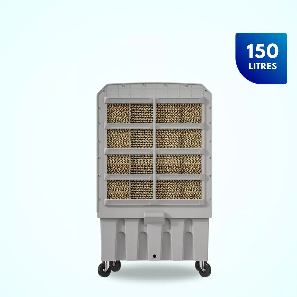 NexAir 150 L Evaporative Industrial Plastic Air Cooler 350 W Grey, STAR22150