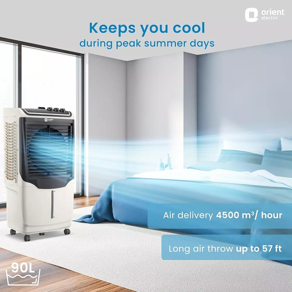 orient-avante-air-cooler-90-l-tank-capacity-white-black-190-w-power-consumption-4-wheels-for-home-office-use-cd9001h