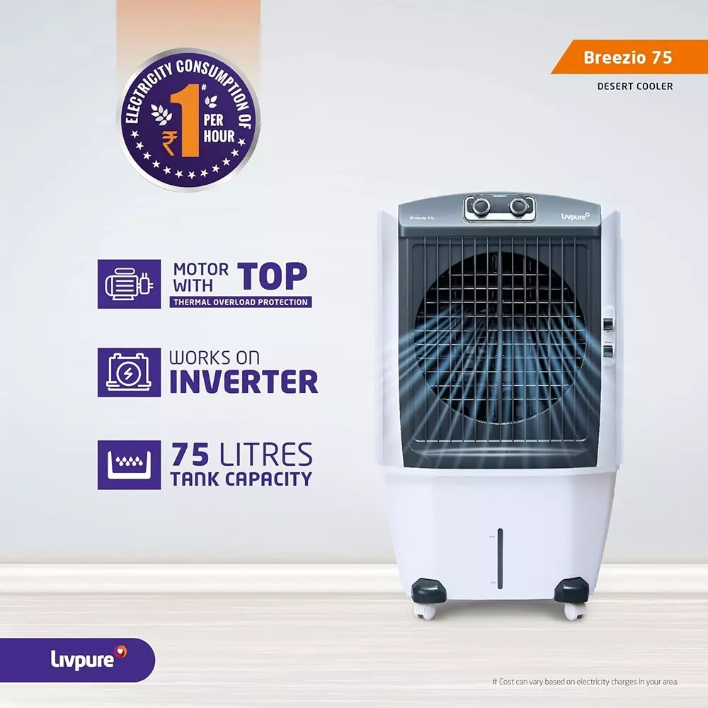 livpure-breezio-75-l-desert-air-cooler-honeycomb-3-speed-control-white