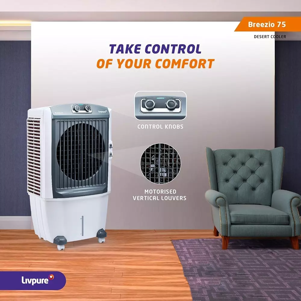 livpure-breezio-75-l-desert-air-cooler-honeycomb-3-speed-control-white