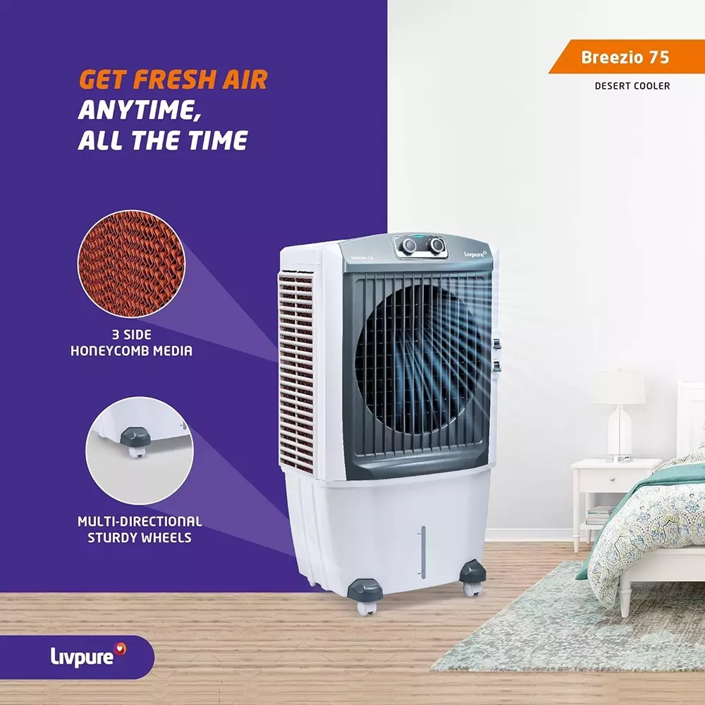 livpure-breezio-75-l-desert-air-cooler-honeycomb-3-speed-control-white