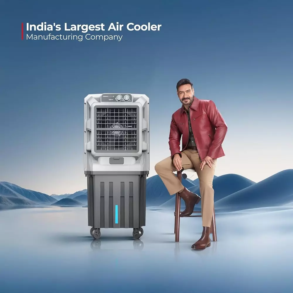 summercool-solitaire-75-l-tower-air-cooler-knob-control-honeycomb-cooling-pads-off-white