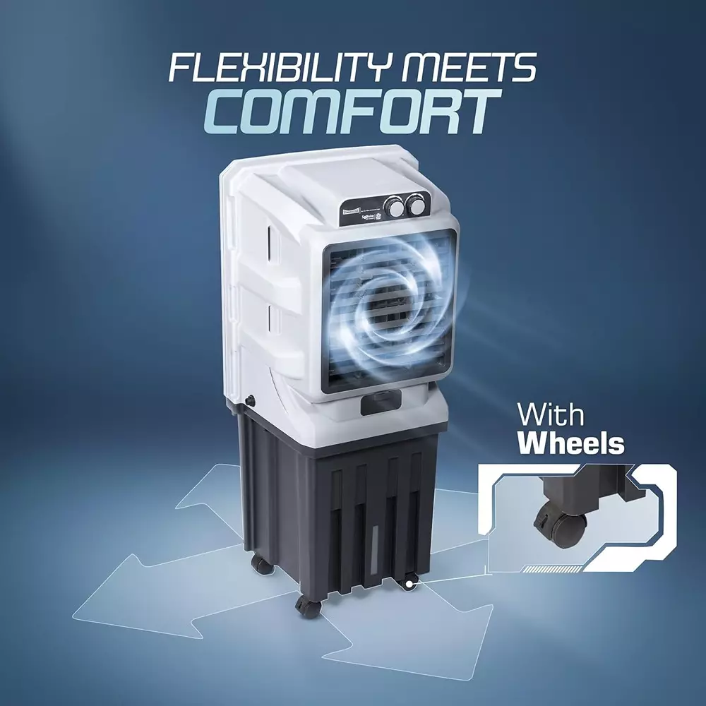 summercool-solitaire-75-l-tower-air-cooler-knob-control-honeycomb-cooling-pads-off-white