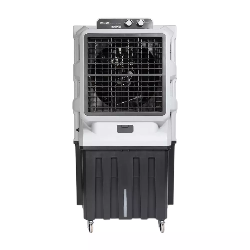 Summercool Big-B Jumbo 150 L Commercial Desert Air Cooler Knob Control Honeycomb Cooling Pads Grey