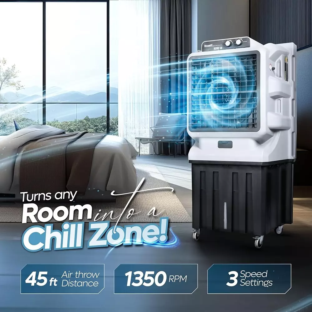 summercool-big-b-jumbo-150-l-commercial-desert-air-cooler-knob-control-honeycomb-cooling-pads-grey