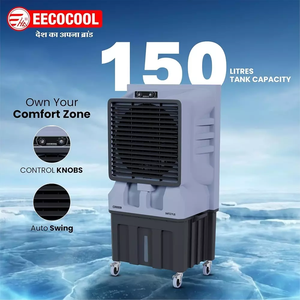 eecocool-desert-air-cooler-auto-swing-850x585x1450-mm-150-ltr-with-honey-comb-pads-santoz-plus-150
