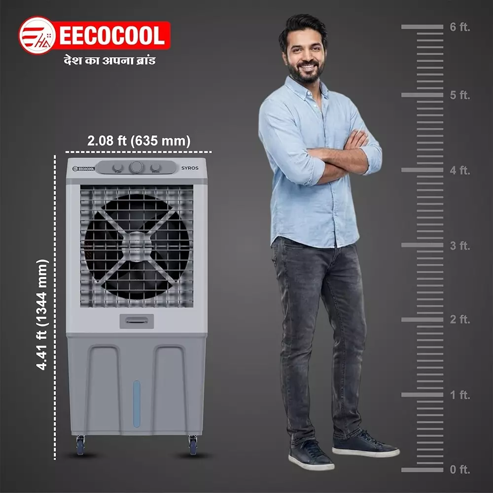 eecocool-syros-desert-air-cooler-white-grey-120-l-capacity