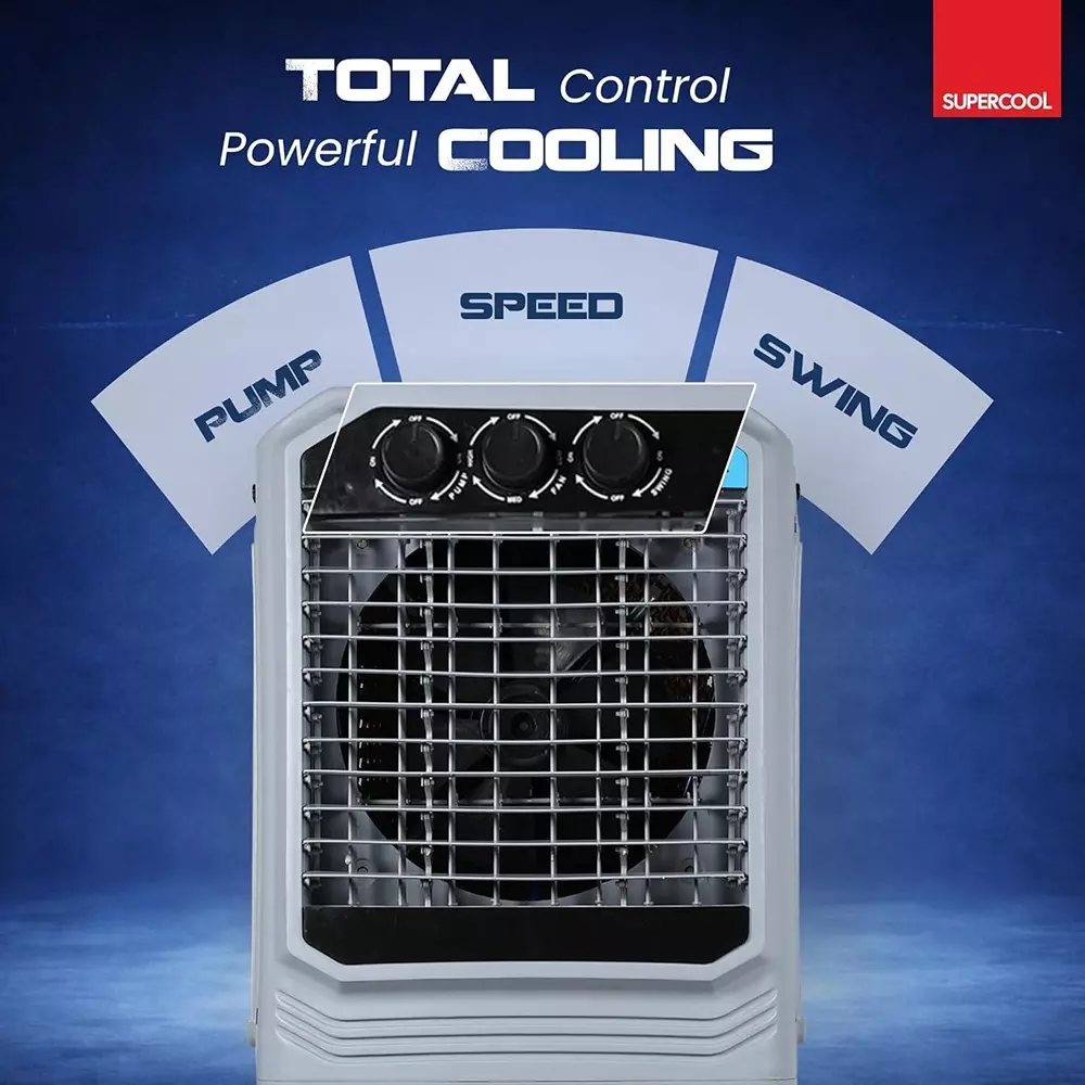 supercool-tara-desert-air-cooler-grey-120-l-capacity