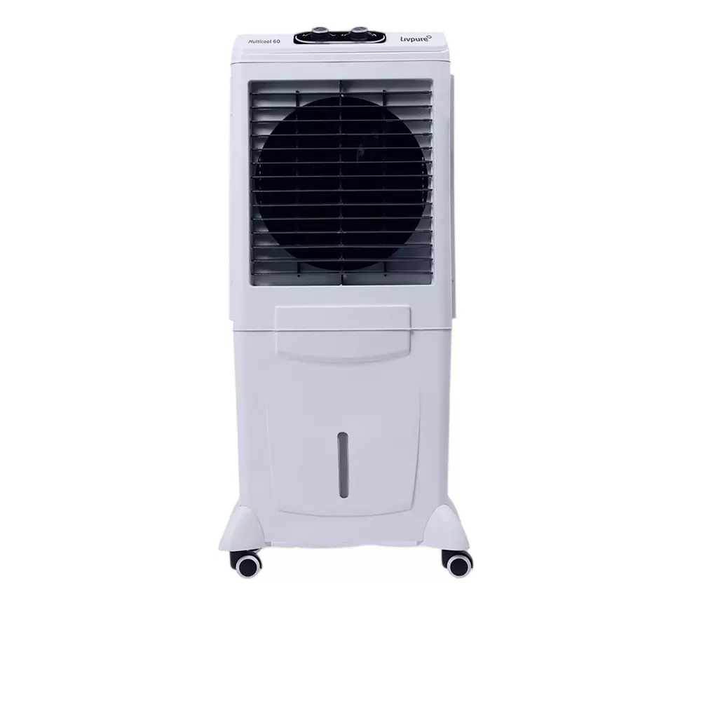 Livpure Livmulticool 60 L Mini Desert Air Cooler Honeycomb 3 Speed Control, White & Grey