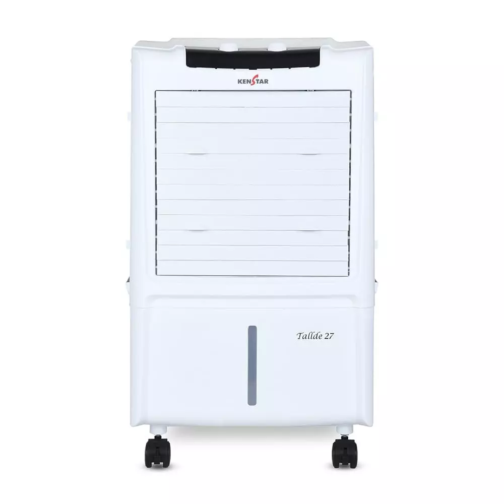 Kenstar 110 W Air Cooler 27 L Capacity and 35 Feet (10.6 m) Air Throw for Residential Space, TallDE HC 27