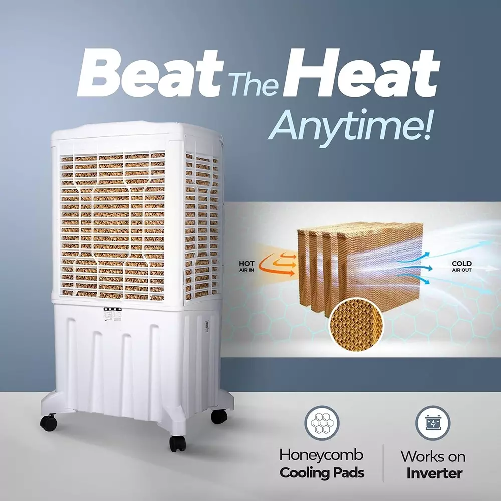 summercool-nexia-tower-95-l-desert-air-cooler-knob-control-honeycomb-cooling-pads-off-white
