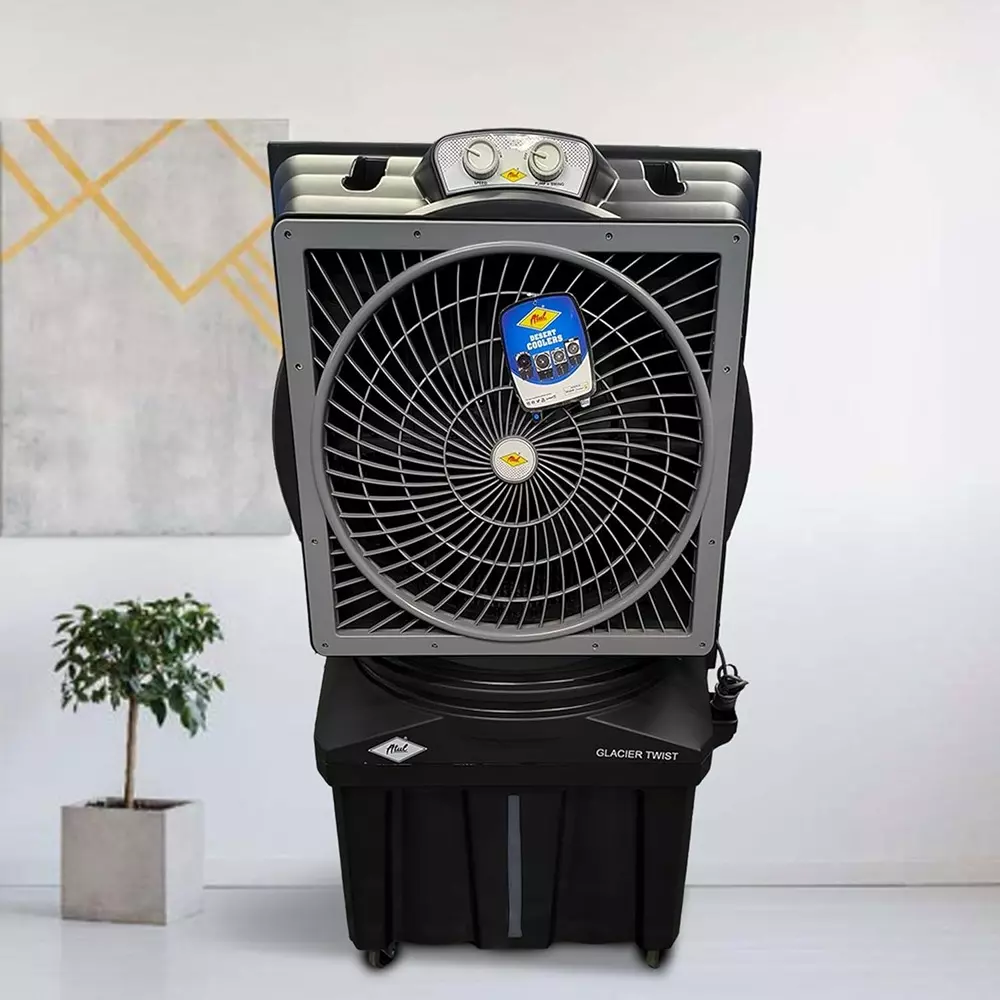 atul-air-cooler-h-frame-motor-280-w-power-150-l-capacity-black-high-pump-20-inch-508-mm-motor-size-woodwool-pads-1-side-coolers-glacier-twist-20