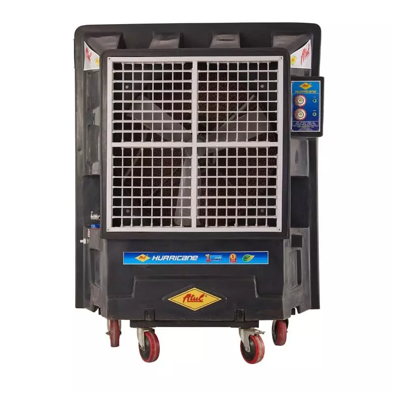 ATUL Air Cooler 120 L Tank Capacity 600 W Power 230 V Black 30 Inch (762 mm) Blade Size Honeycomb Pads (1 Side)