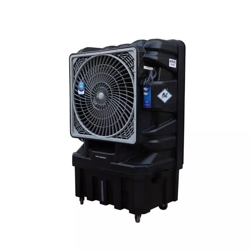 atul-air-cooler-h-frame-motor-310-w-power-150-l-capacity-black-medium-pump-22-inch-558-mm-motor-size-honeycomb-pads-1-side-coolers-tent-magnum-32