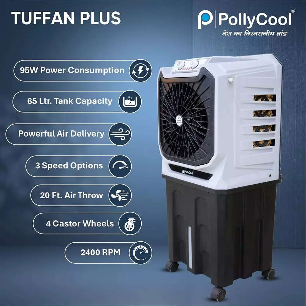 pollycool-95-w-desert-cooler-2400-rpm-speed-65-l-capacity-and-upto-20-ft-60-m-air-throw-tuffan-plus-65