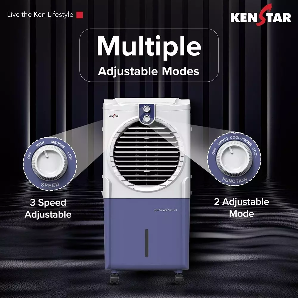 kenstar-turbocool-neo-hc-45-air-cooler-with-honeycomb-cooling-media-white-and-blue-color-45-l-capacity