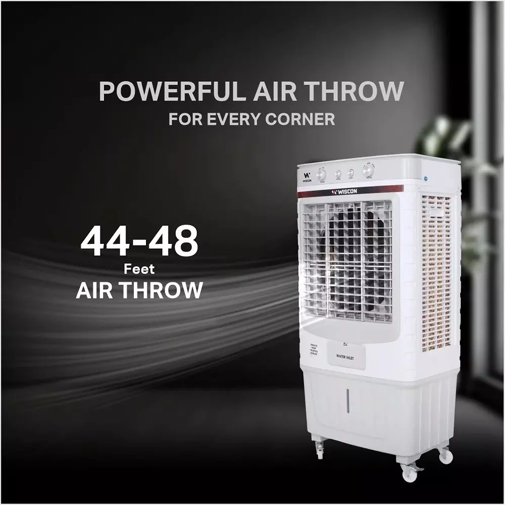 wiscon-air-cooler-with-3-speed-motor-glass-top-80-l-tank-capacity-honeycomb-pad-white-grey-for-home-office-use-wic80flm