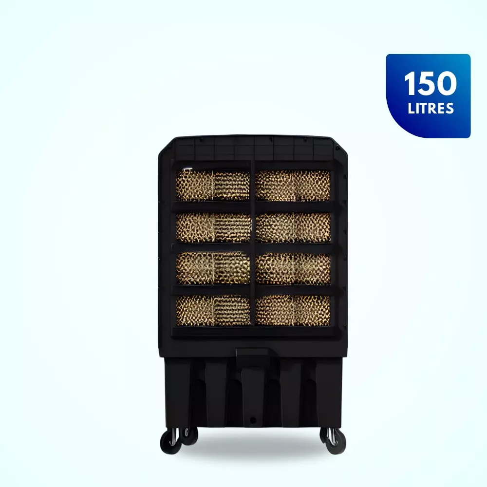 NexAir 150 L Evaporative Industrial Plastic Air Cooler 350 W Black, MAX22150AS