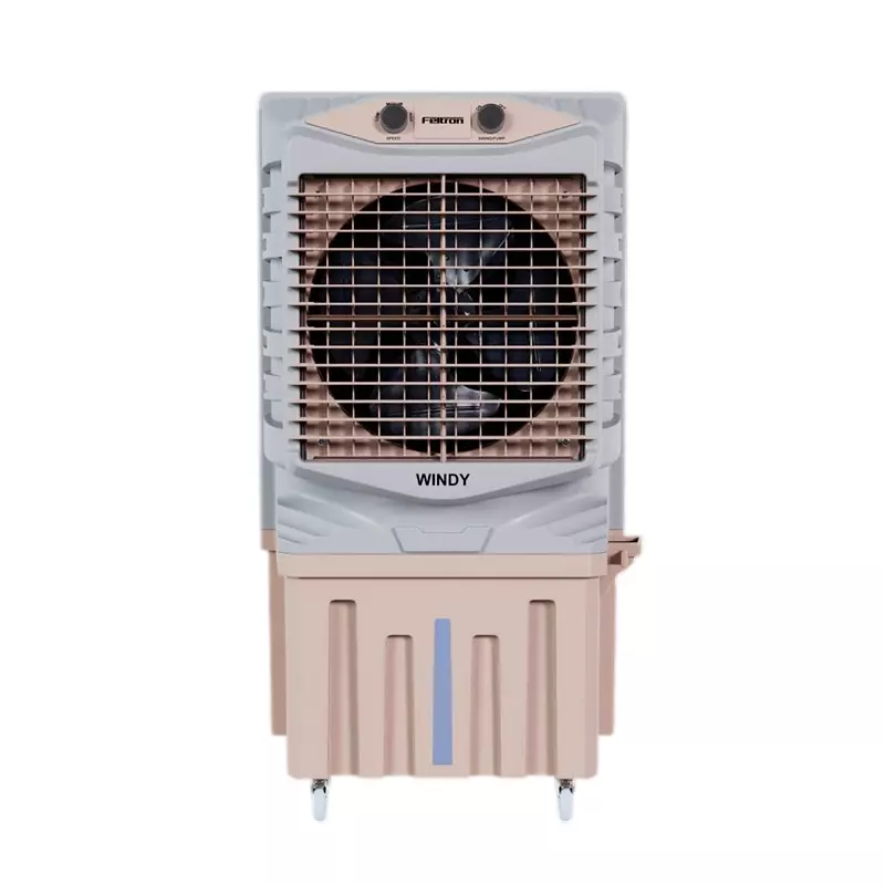 Feltron Windy Desert Air Cooler Grey and Pink 457.2 mm (18 inch) Fan Size and 100 L Capacity, WINDY 100