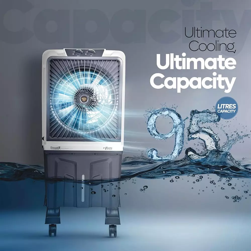 summercool-alvaro-65-l-desert-air-cooler-knob-control-honeycomb-cooling-pads-grey