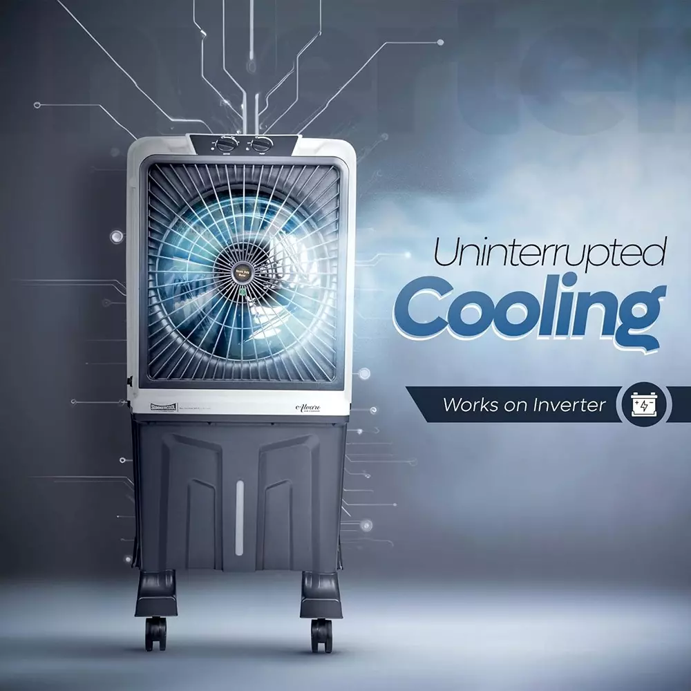 summercool-alvaro-65-l-desert-air-cooler-knob-control-honeycomb-cooling-pads-grey