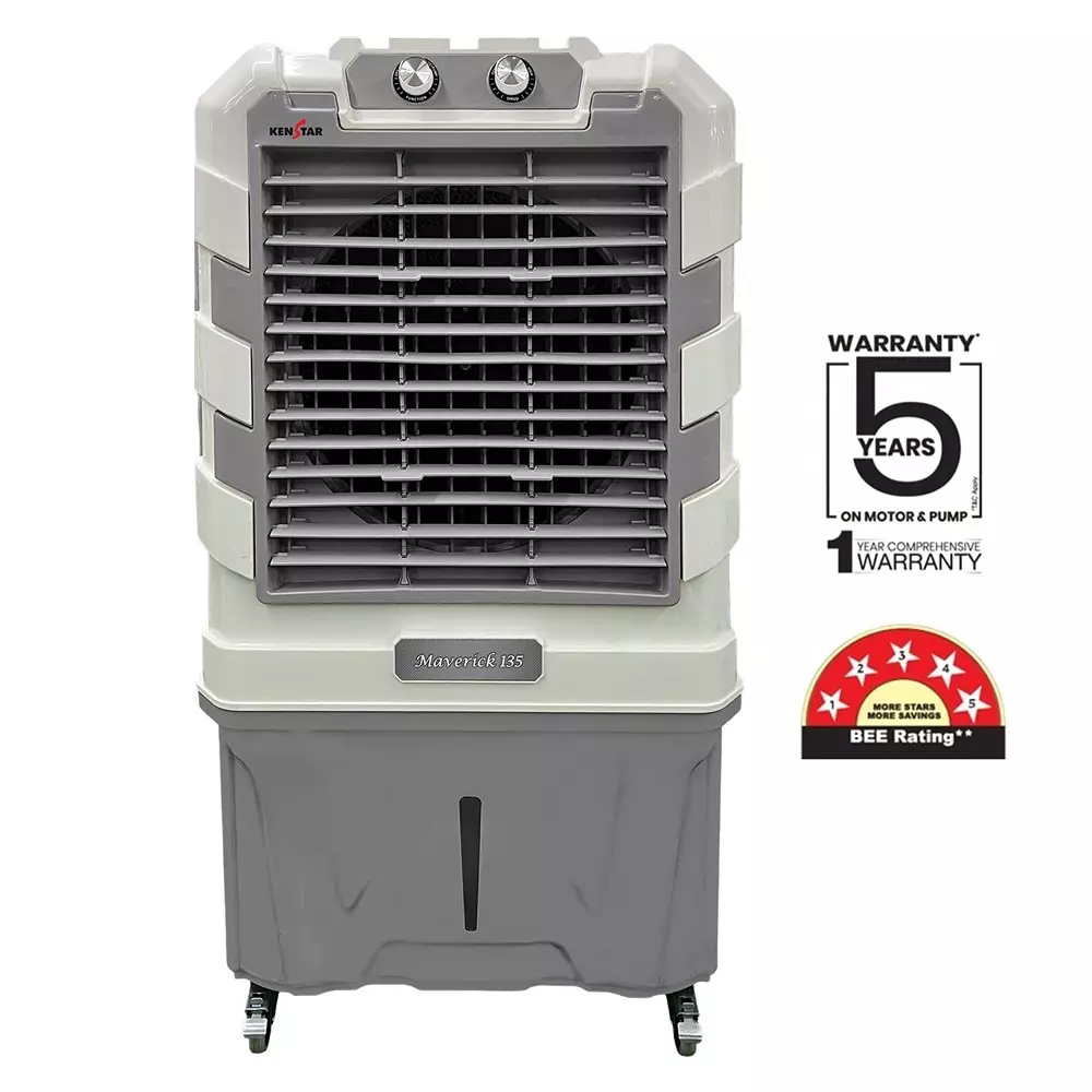 kenstar-maverick-hc-135-desert-air-cooler-with-honeycomb-cooling-media-light-grey-color-135-l-capacity