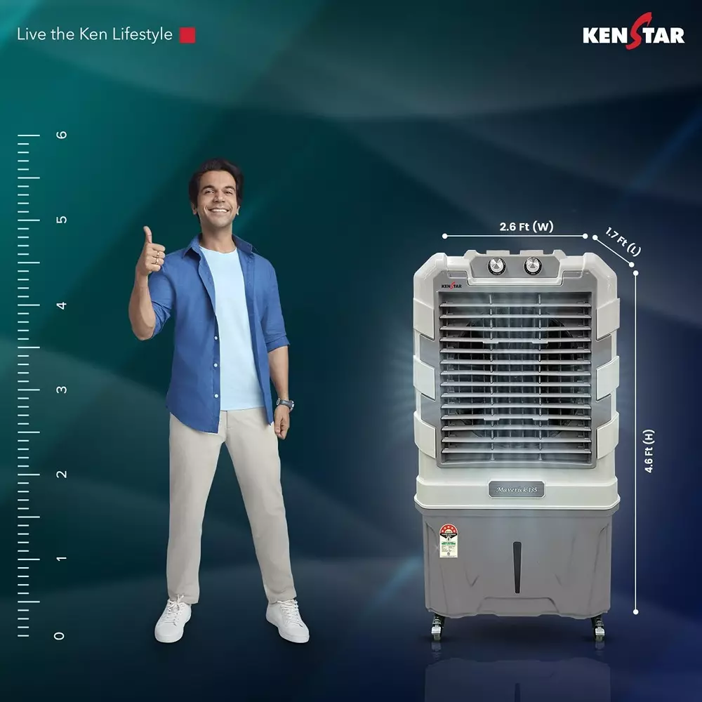 kenstar-maverick-hc-135-desert-air-cooler-with-honeycomb-cooling-media-light-grey-color-135-l-capacity