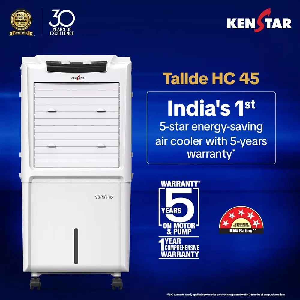kenstar-tallde-hc-45-personal-air-cooler-white-color-45-l-capacity