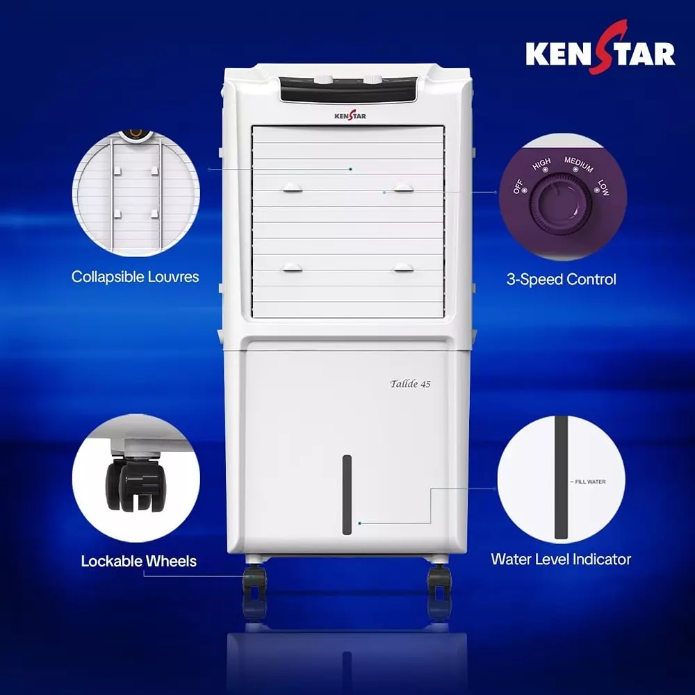 kenstar-tallde-hc-45-personal-air-cooler-white-color-45-l-capacity