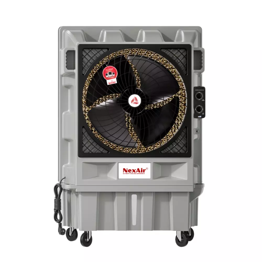 NexAir 160 L Evaporative Industrial Plastic Air Cooler 550 W Grey, STAR30160