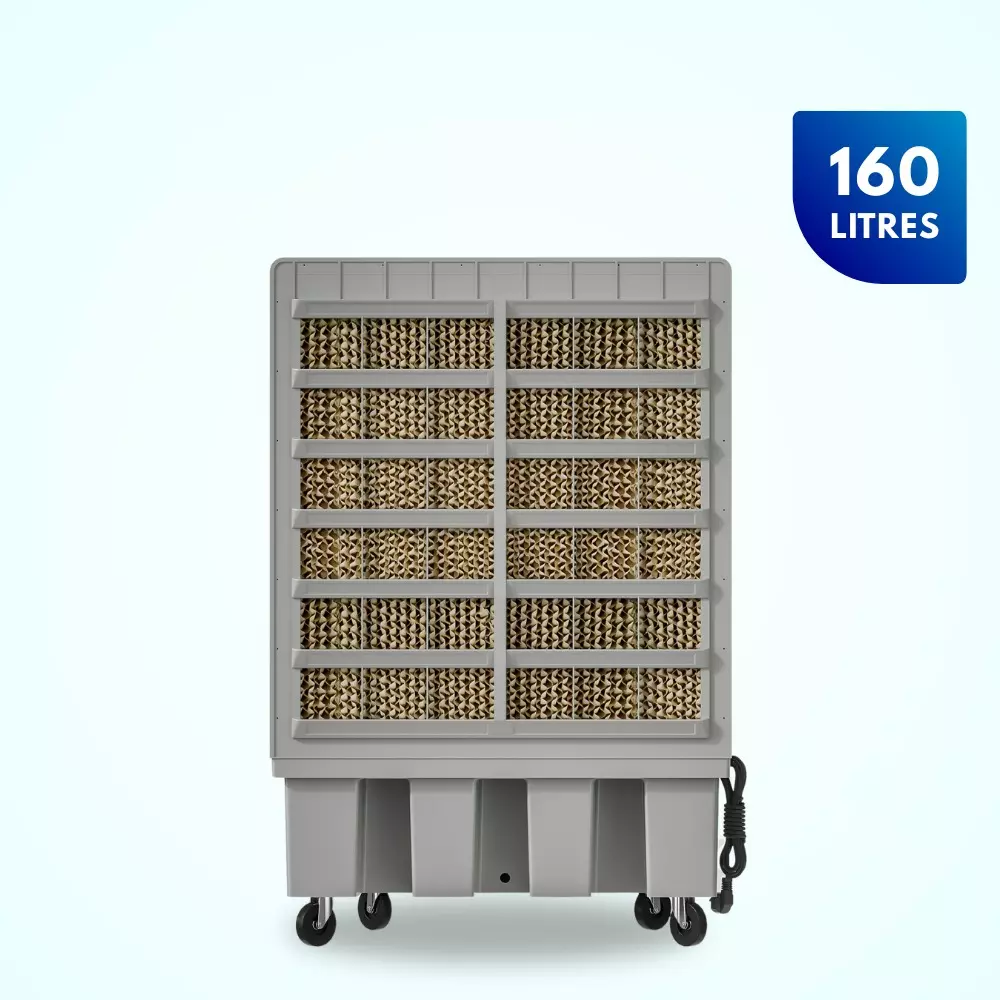 NexAir 160 L Evaporative Industrial Plastic Air Cooler 550 W Grey, STAR30160