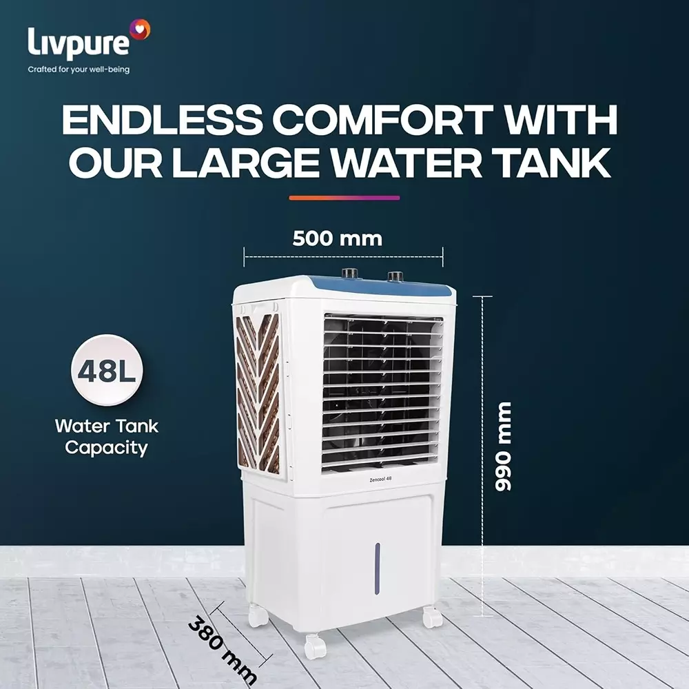 livpure-zencool-48-l-personal-air-cooler-honeycomb-3-speed-control-white