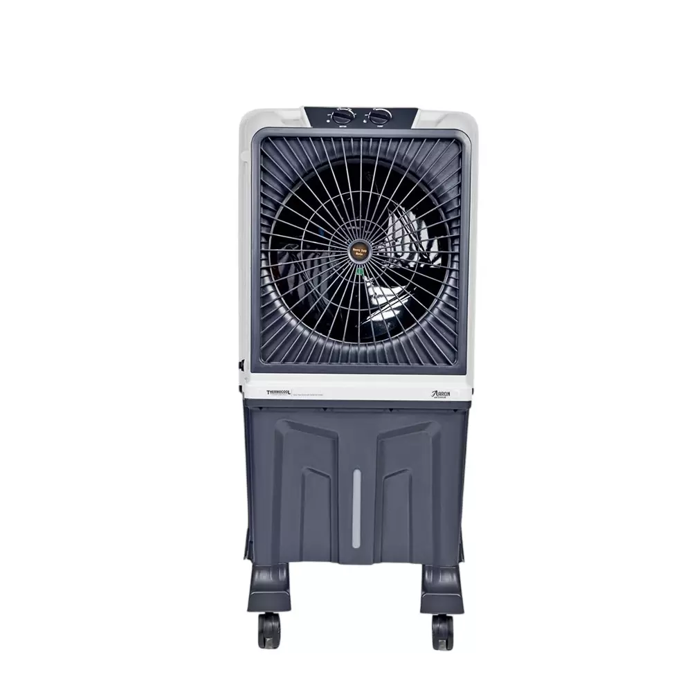 THERMOCOOL Aaron 95 L Personal Air Cooler with Caster Wheel Grey