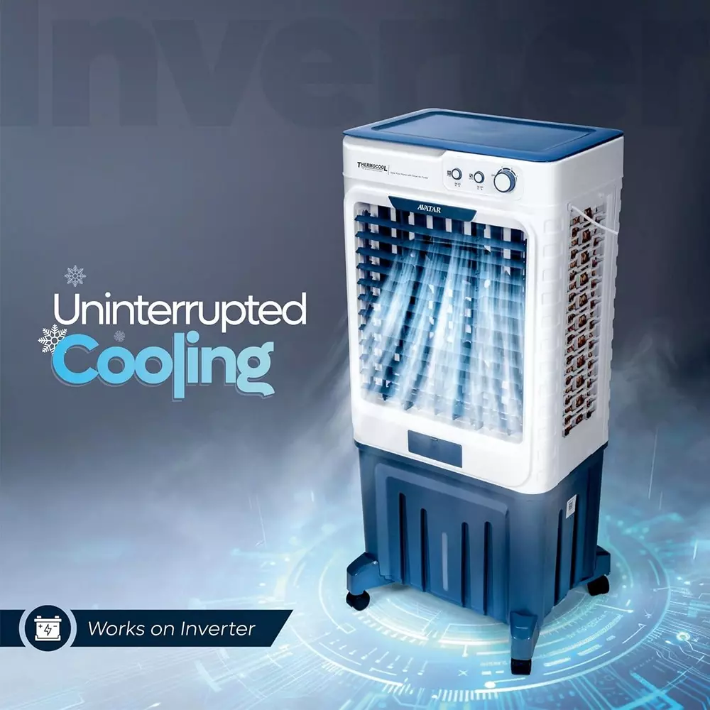 thermocool-avatar-95-l-desert-air-cooler-with-caster-wheel-toughened-glass-top-white