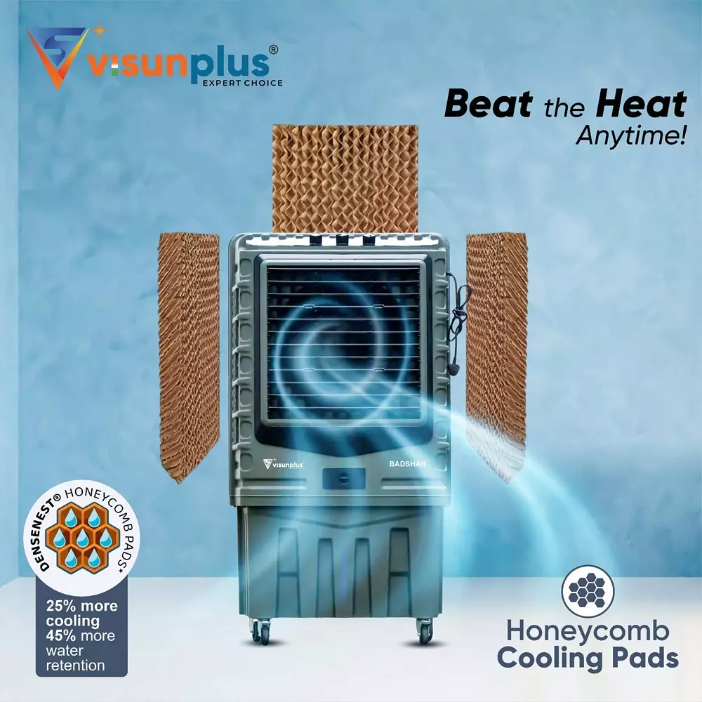 visunplus-badshah-air-cooler-green-and-black-275-w-power-and-135-l-capacity