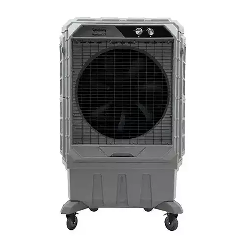 Symphony CFD Air Cooler 580 W Power Electric 200 L Tank Capacity Grey 1125x725x1560 mm Knob Control for Home & Office, MOVICOOL XE-200