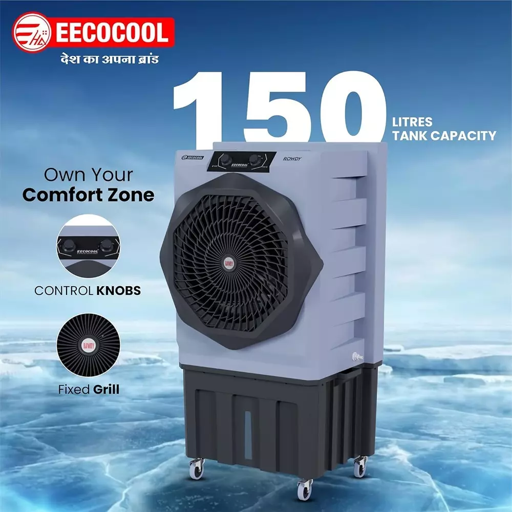 eecocool-rowdy-150-l-desert-air-cooler-large-honeycomb-cooling-pad