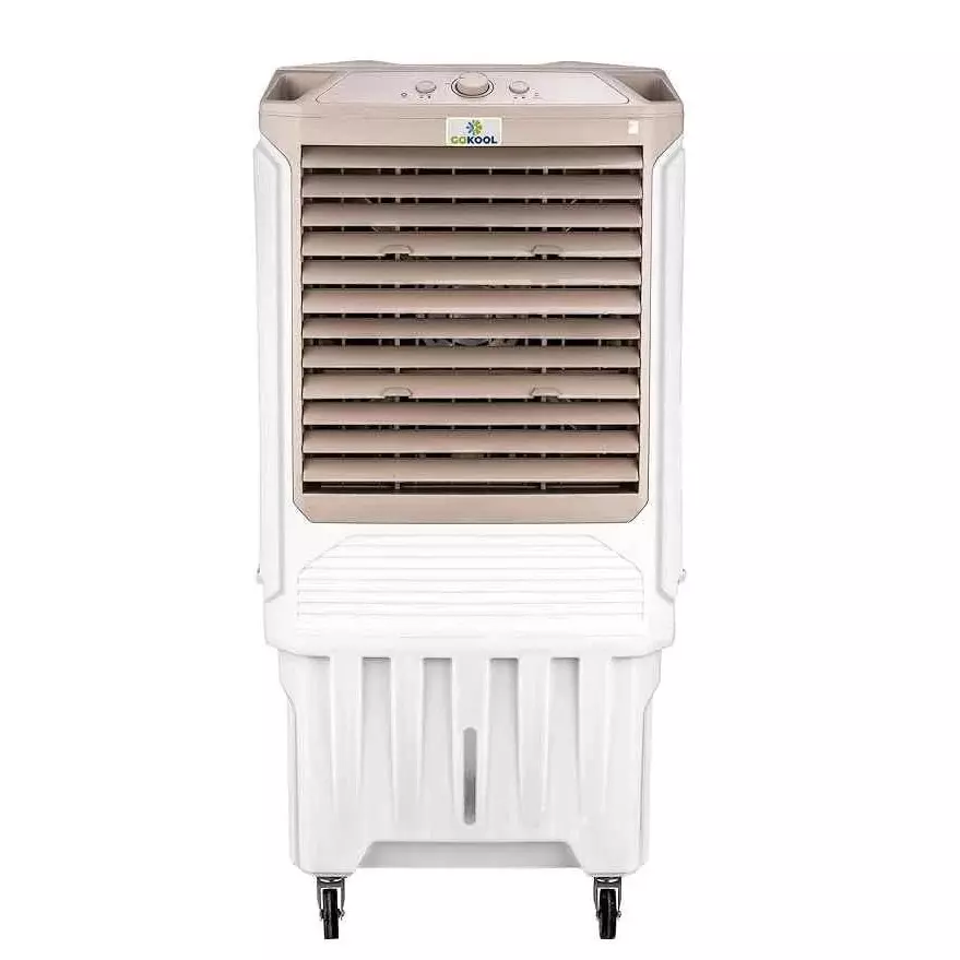 GOKOOL Wings Personal Air Cooler White and Grey 100 L Capacity, GOK-WINGS-100L