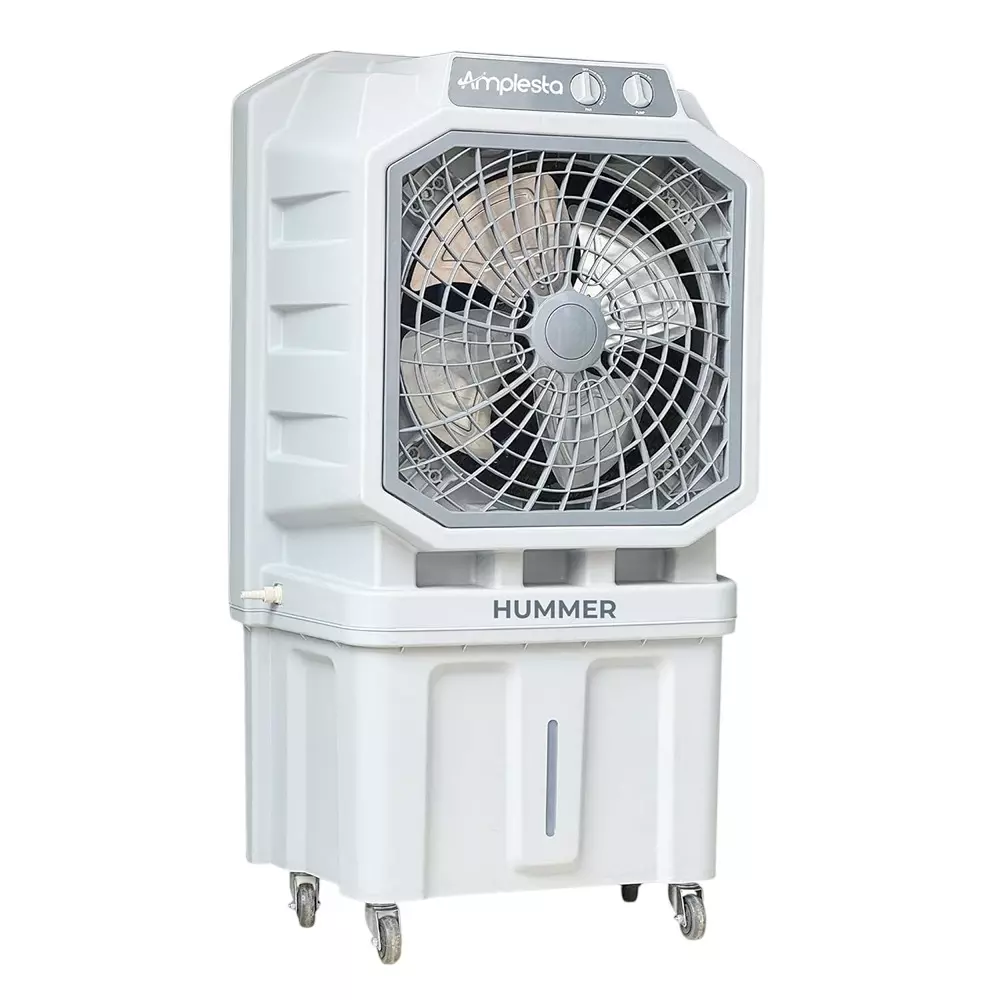 Amplesta Hummer 125 L Desert Air Cooler Grey 600 mm (24 inch) Fan Size