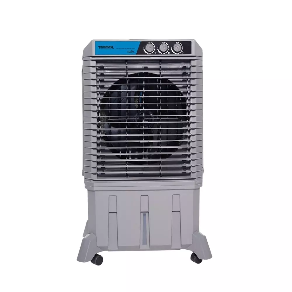 THERMOCOOL Tiara 75 L Desert Air Cooler with Caster Wheel Grey