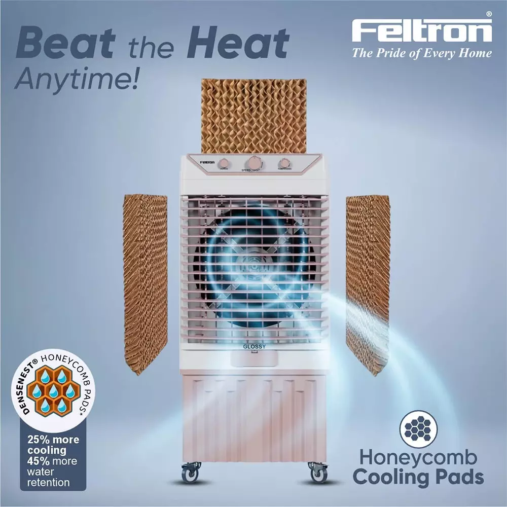 feltron-glossy-air-cooler-grey-and-pink-275-w-power-and-100-l-capacity