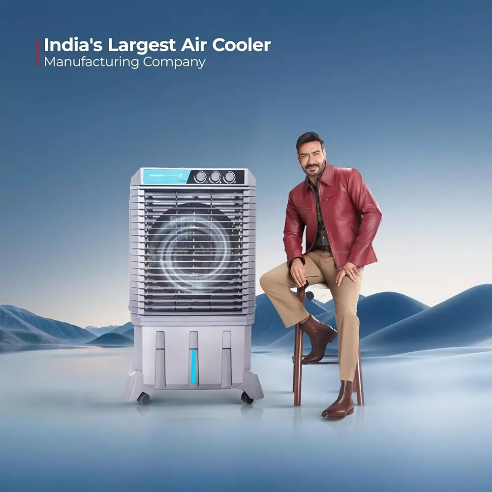 summercool-tiara-95-l-desert-air-cooler-knob-control-honeycomb-cooling-pads-grey