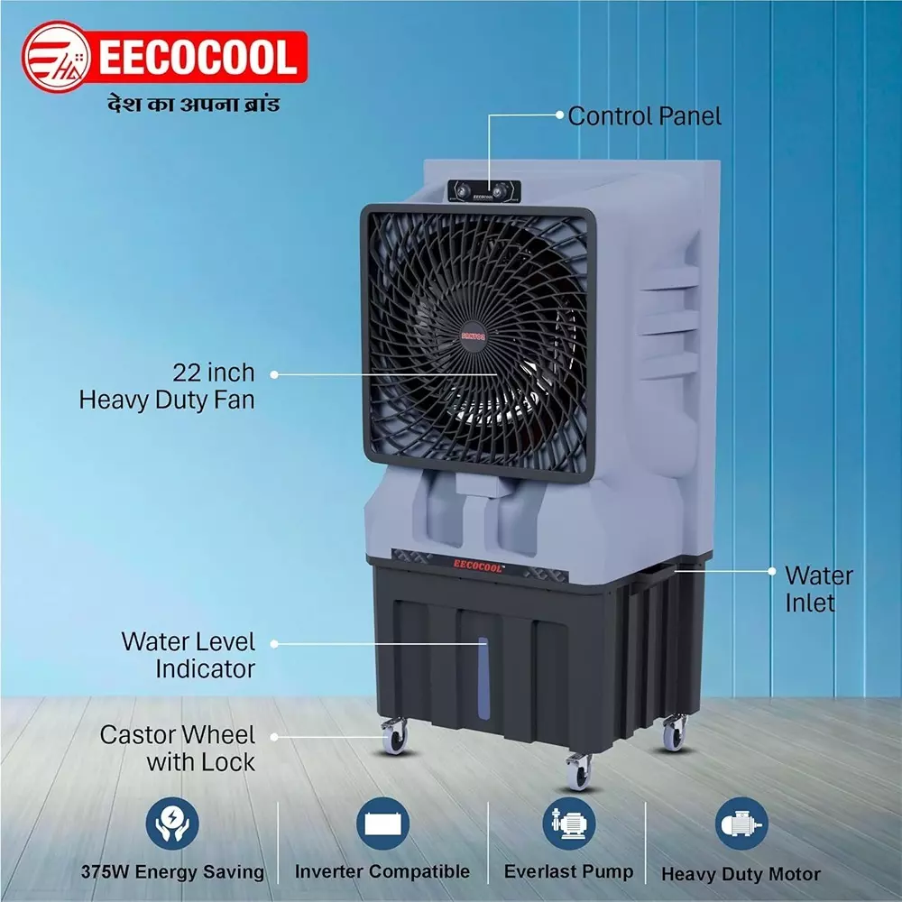 eecocool-santoz-150-l-desert-air-cooler-large-honeycomb-cooling-pad