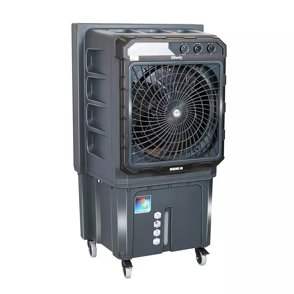 burly-megacool-heavy-duty-desert-air-cooler-140-l-capacity-grey-color